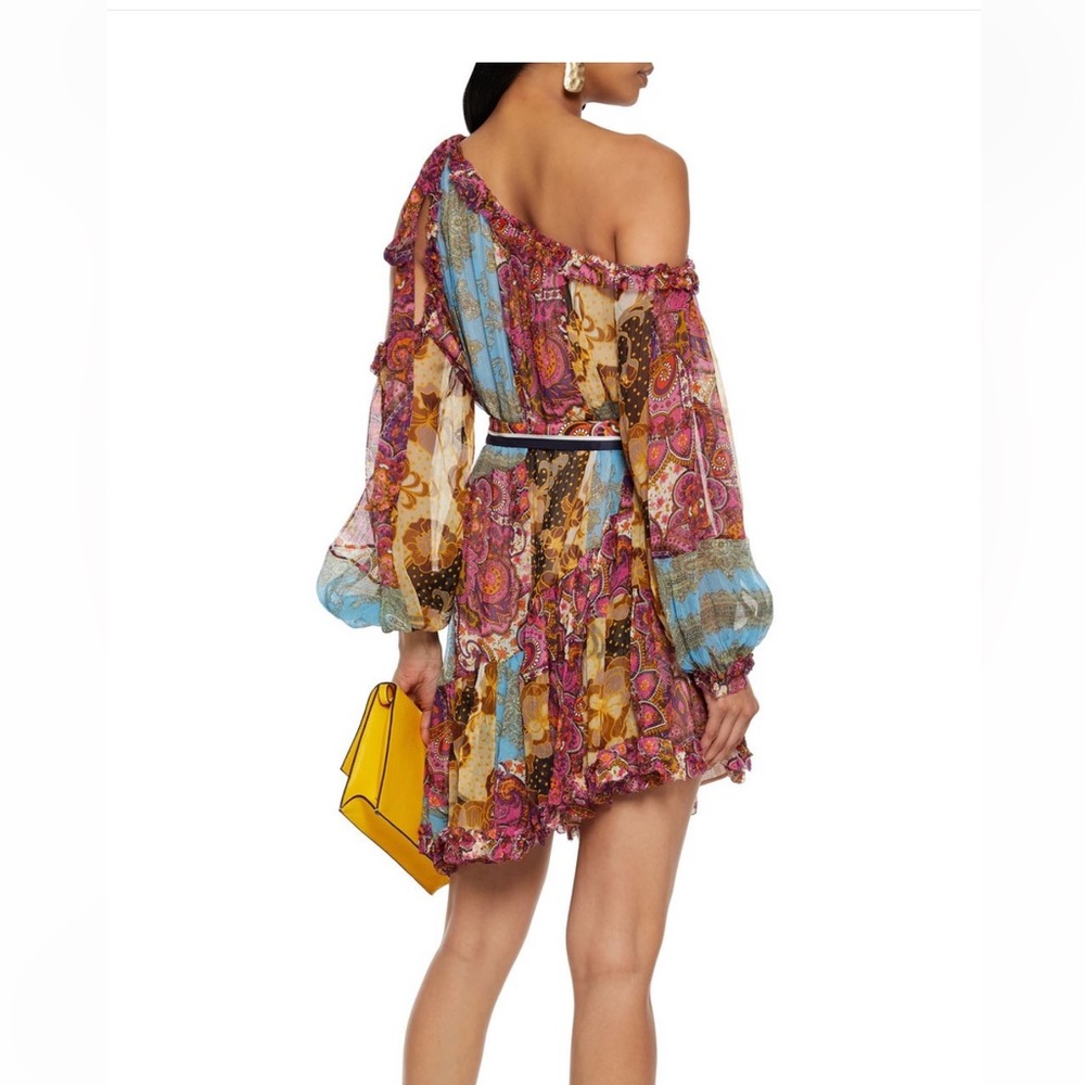 Zimmermann cold shoulder dress